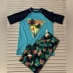 Boys Beach Outfit- Lands End size 10/12
